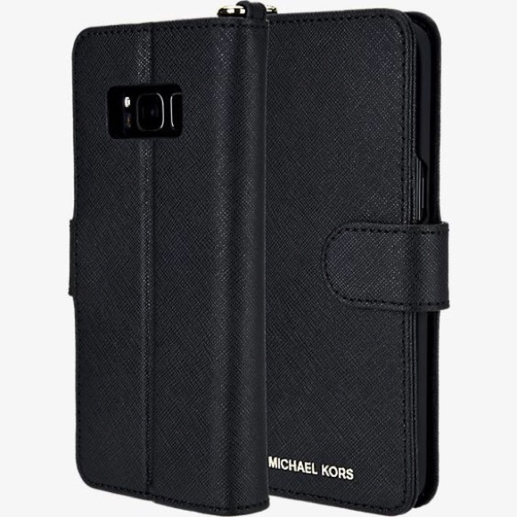 Michael Kors Accessories - Michael Kors Samsung S8 Leather Phone Case